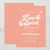 Halloween Baby Shower Little Free Spirit