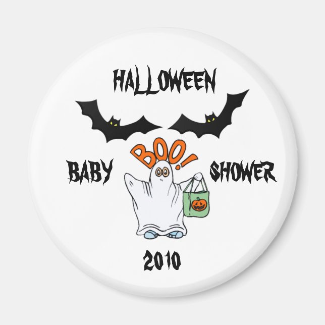 HALLOWEEN BABY SHOWER MAGNET (Front)