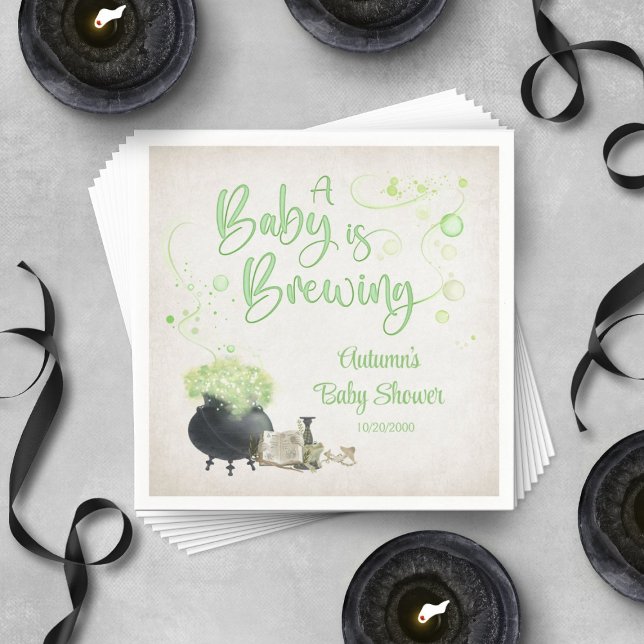 Halloween Baby Shower Napkin (Creator Uploaded)