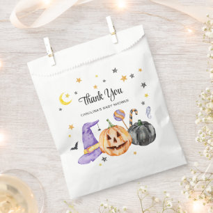 Halloween Baby Shower Thank You Favour Bags