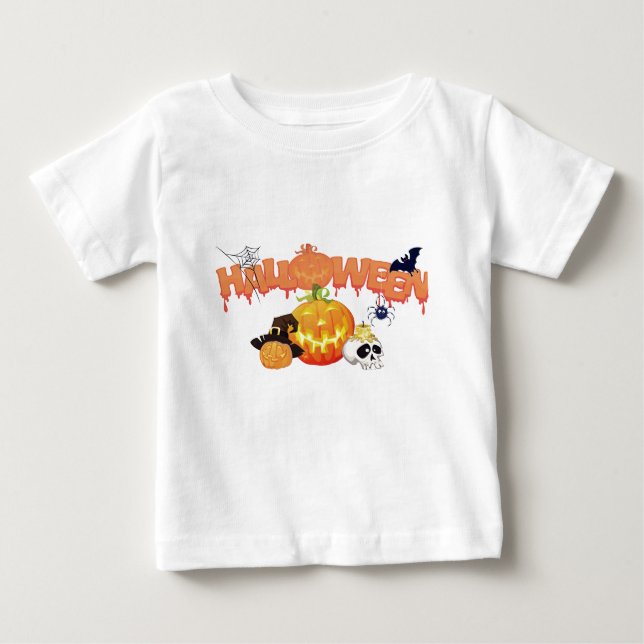 Halloween Baby T-Shirt (Front)