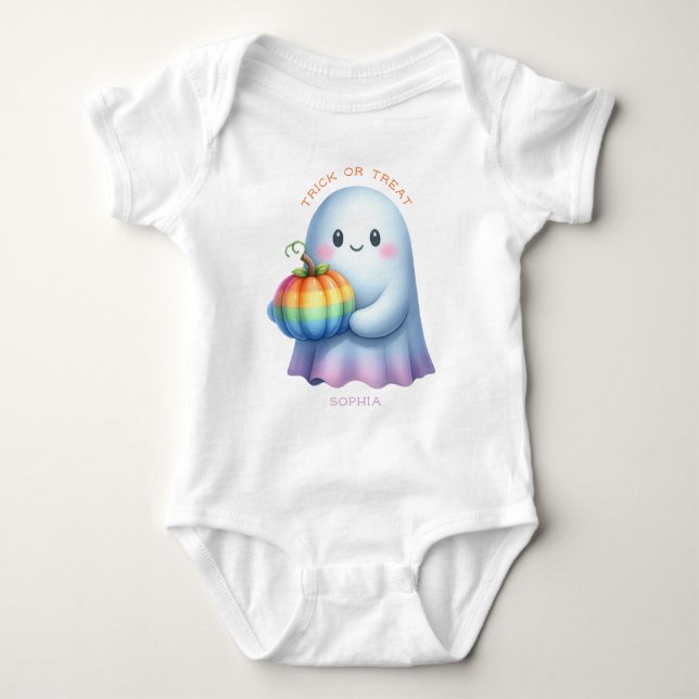 Halloween Baby T-Shirt Baby Bodysuit (Front)