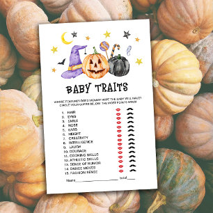 Halloween Baby Traits Game
