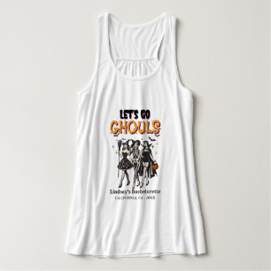 Halloween Bachelorette let's go ghoul Singlet