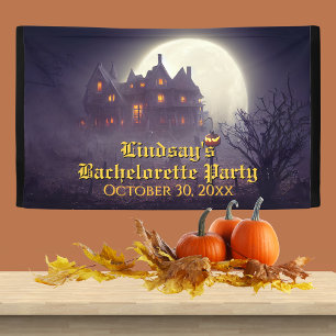 Halloween Bachelorette Party Banner