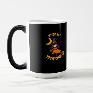 halloween bad witch pumpkin vibes magic mug