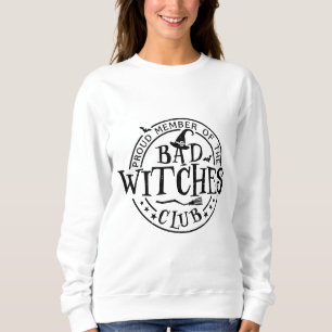 Halloween Bad Witch T-shirt Sweatshirt