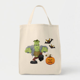 Halloween Bag-Frankenstein Tote Bag