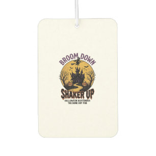 Halloween Bartender Shirt Haunted Tavern Witch Des Car Air Freshener