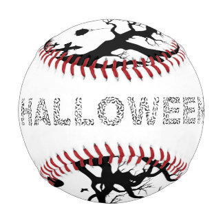 Halloween Baseball Castle and Bats