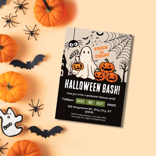 Halloween Bash Costume Party  Invitation (Creator Uploaded)