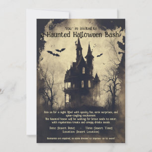 Halloween Bash! Halloween Party Invitation