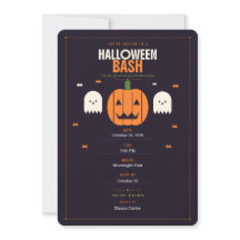Halloween Bash Invitation | Spooky Halloween Party