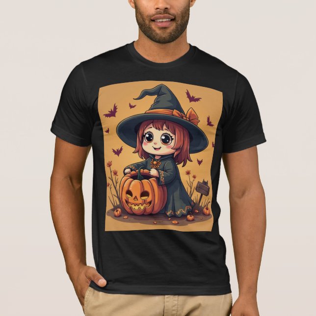 Halloween Basic Dark T-Shirt (Front)