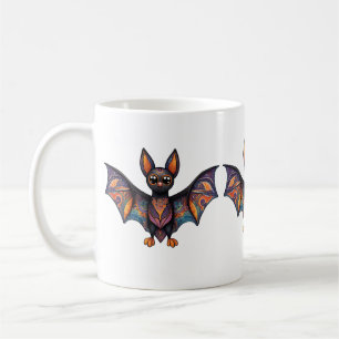 Halloween Bat Alebrije Coffee Mug
