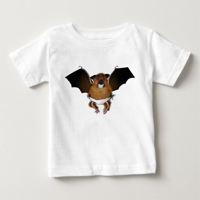 Halloween bat baby T-Shirt (Front)