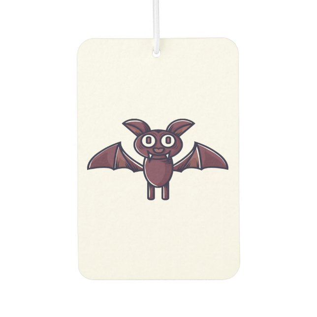 Halloween Bat             Car Air Freshener (Front)