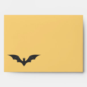 Halloween bat envelopes