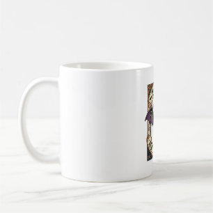 Halloween Bat Ghost Vintage Engraving Shirt_1 Coffee Mug