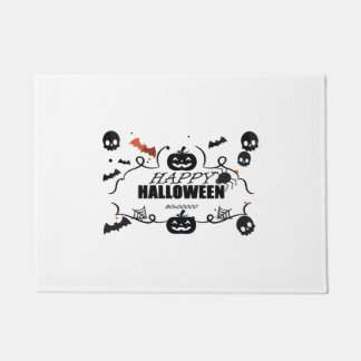 Halloween bat halloween stickers halloween masks doormat