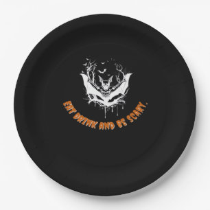 Halloween Bat Hanging For The Essential Paper Plate