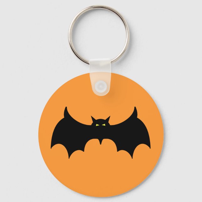 Halloween Bat Key Ring (Front)