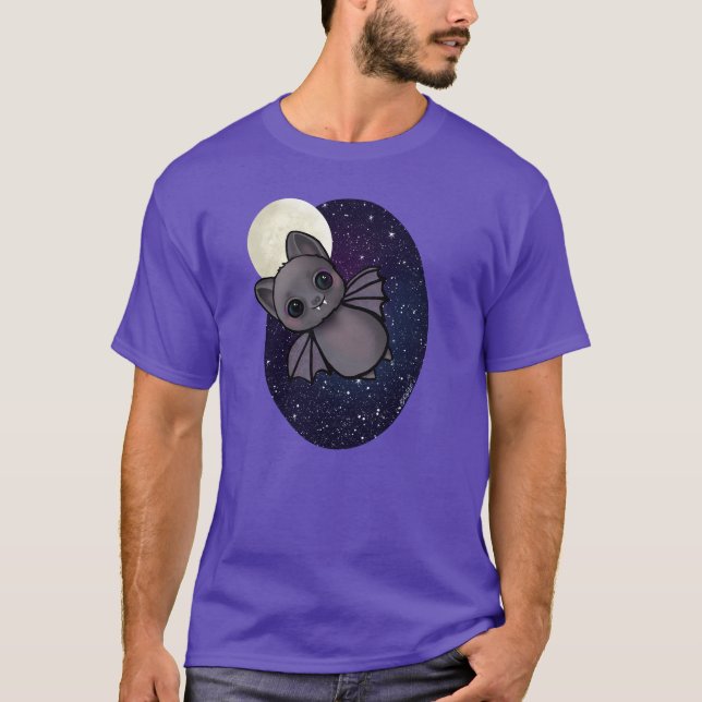 Halloween Bat KiniArt T-Shirt (Front)
