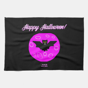 Halloween Bat Kitchen Towel