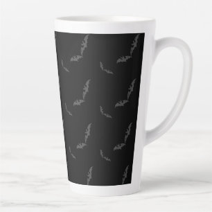Halloween/bat   latte mug