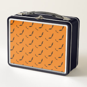 Halloween/bat Metal Lunch Box