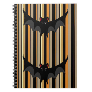 Halloween Bat Notebook