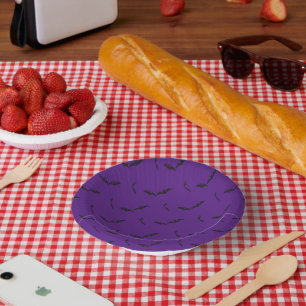 Halloween/Bat Paper Bowls Paper Plate