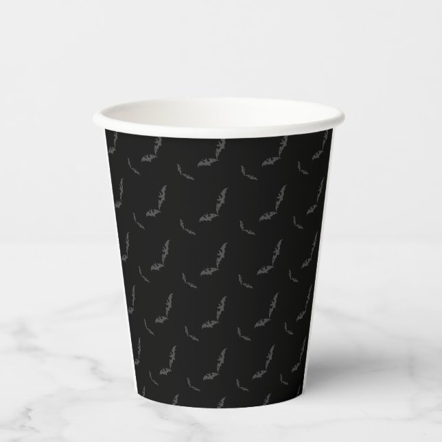 Halloween/bat   paper cups (Front)