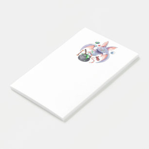 Halloween Bat Post-it Notes