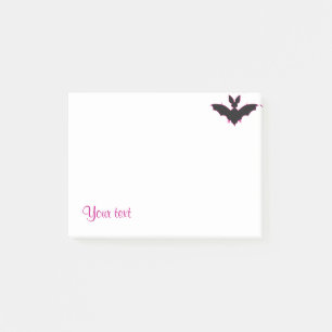 Halloween Bat Post-it Notes