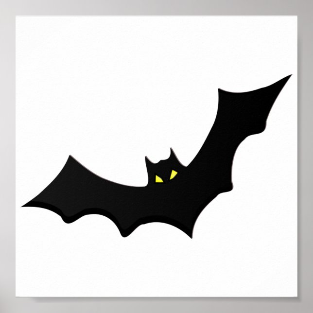 Halloween Bat Poster (Front)