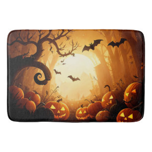 Halloween/Bat/Pumpkin/Fall Bath Mat