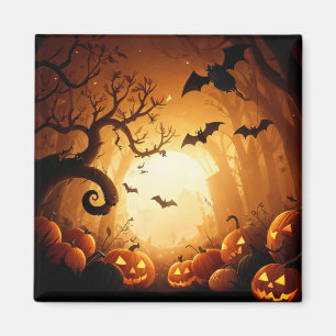 Halloween/Bat/Pumpkin/Fall  Magnet