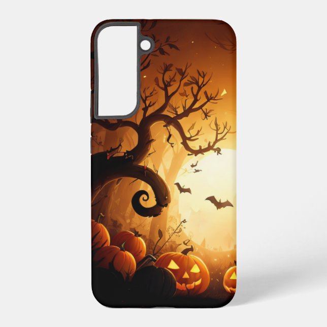 Halloween/Bat/Pumpkin/Fall  Samsung Galaxy S22+ Case (Back)