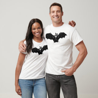 Halloween bat skeleton longsleeve T-Shirt