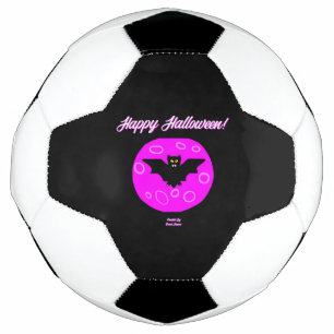 Halloween Bat Soccer Ball