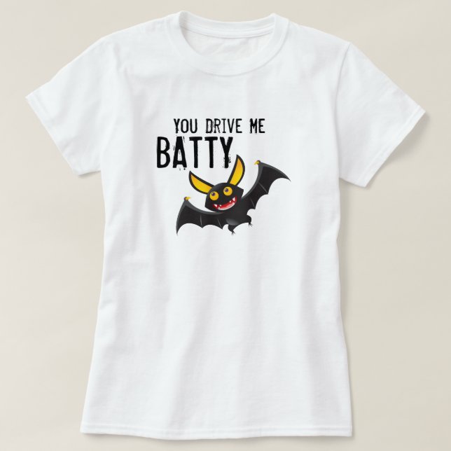 Halloween Bat T-Shirt (Design Front)