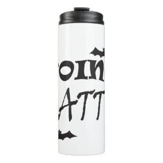 Halloween Bat Thermal Tumbler