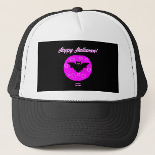 Halloween Bat Trucker Hat