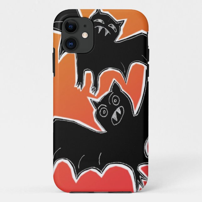 Halloween Bats 2 Case-Mate iPhone Case (Back)