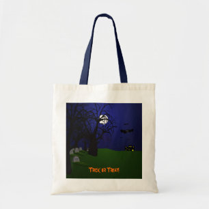 Halloween Bats and Graveyard Bag
