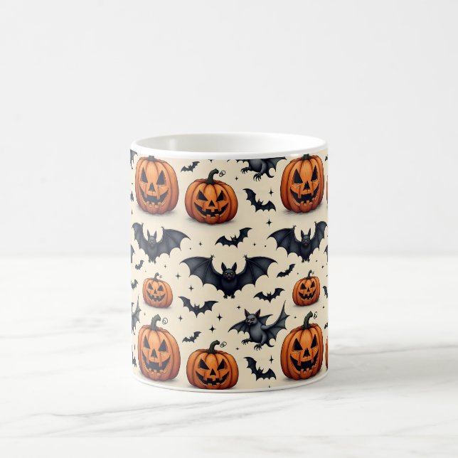 Halloween Bats Coffee Mug (Center)