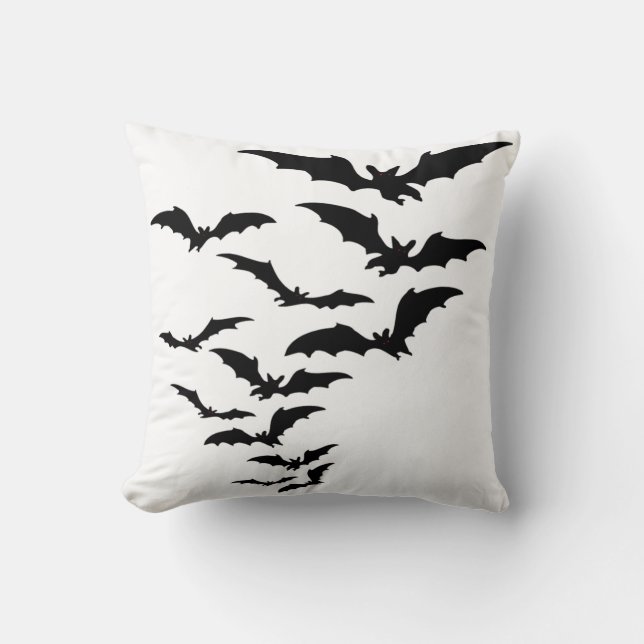 Halloween Bats Cushion (Front)