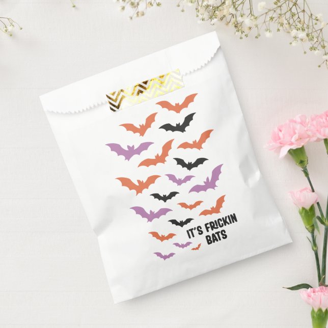 Halloween Bats Favour Bags (Sealed)