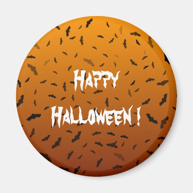 Halloween Bats Magnet (Front)